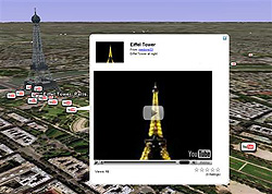 YouTube lets users map videos onto Google Earth
